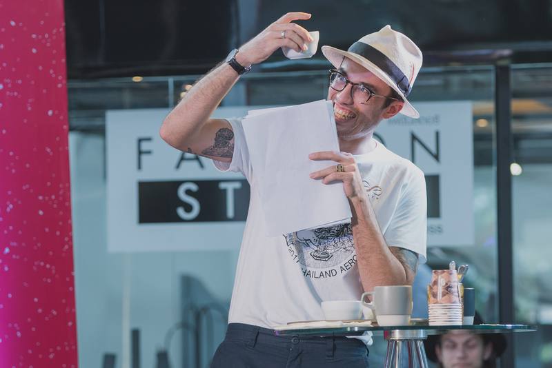 Photograph from Jeff Hann's archive: coffee