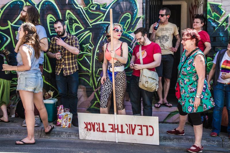Photograph by Jeff Hann: Billy Carts, Northcote 2013