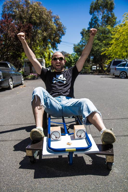 Photograph by Jeff Hann: Billy Cart