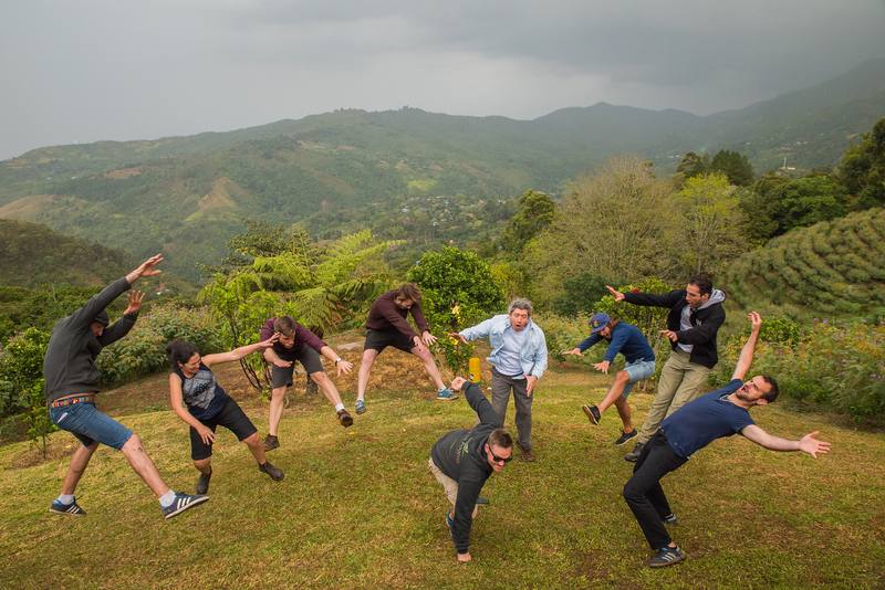 Photograph by Jeff Hann: Colombian heros