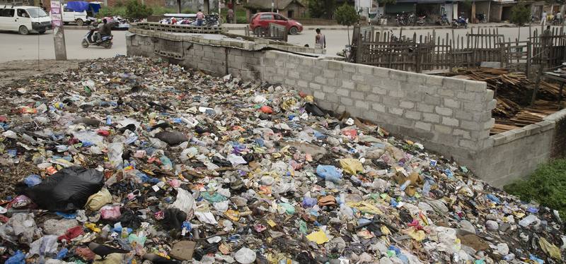 Photograph by Jeff Hann: Plastic & Crows