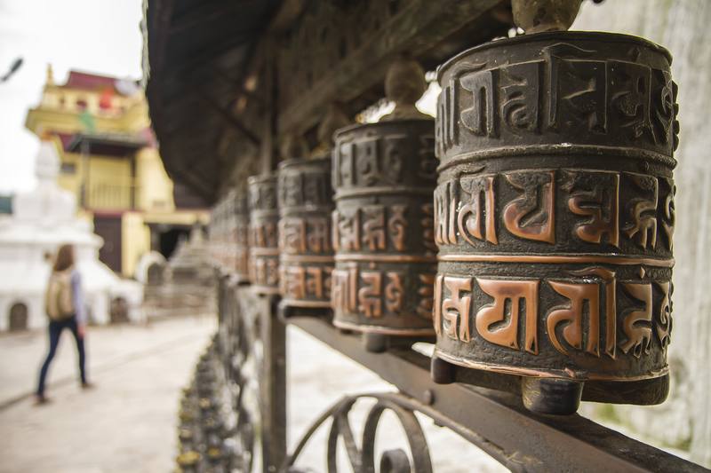 Photograph by Jeff Hann: Monkey Temple